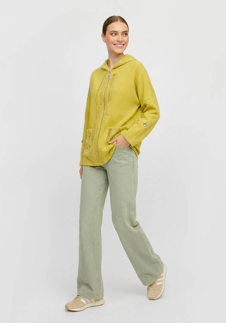 Толстовка на молнии со стразами шир.  750, рис. 2