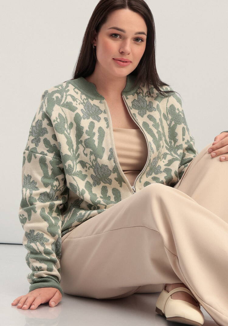 Бомбер с метанитью и цветочным орнаментом шир.  750, рис. 10