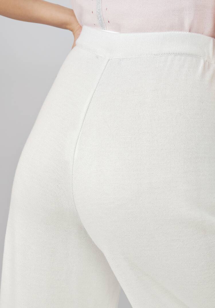 Брюки на эластичном поясе прямые шир.  750, рис. 4