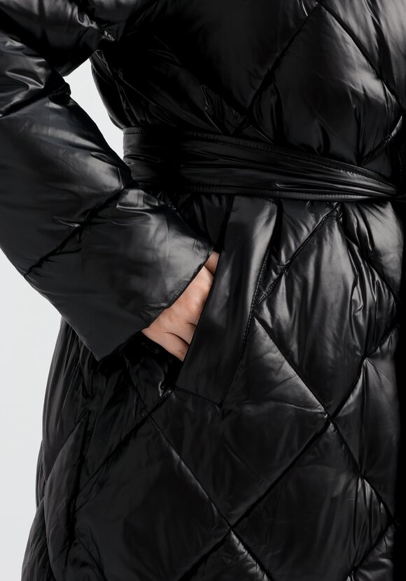 Пуховик со съемным капюшоном Адель шир.  580, рис. 20