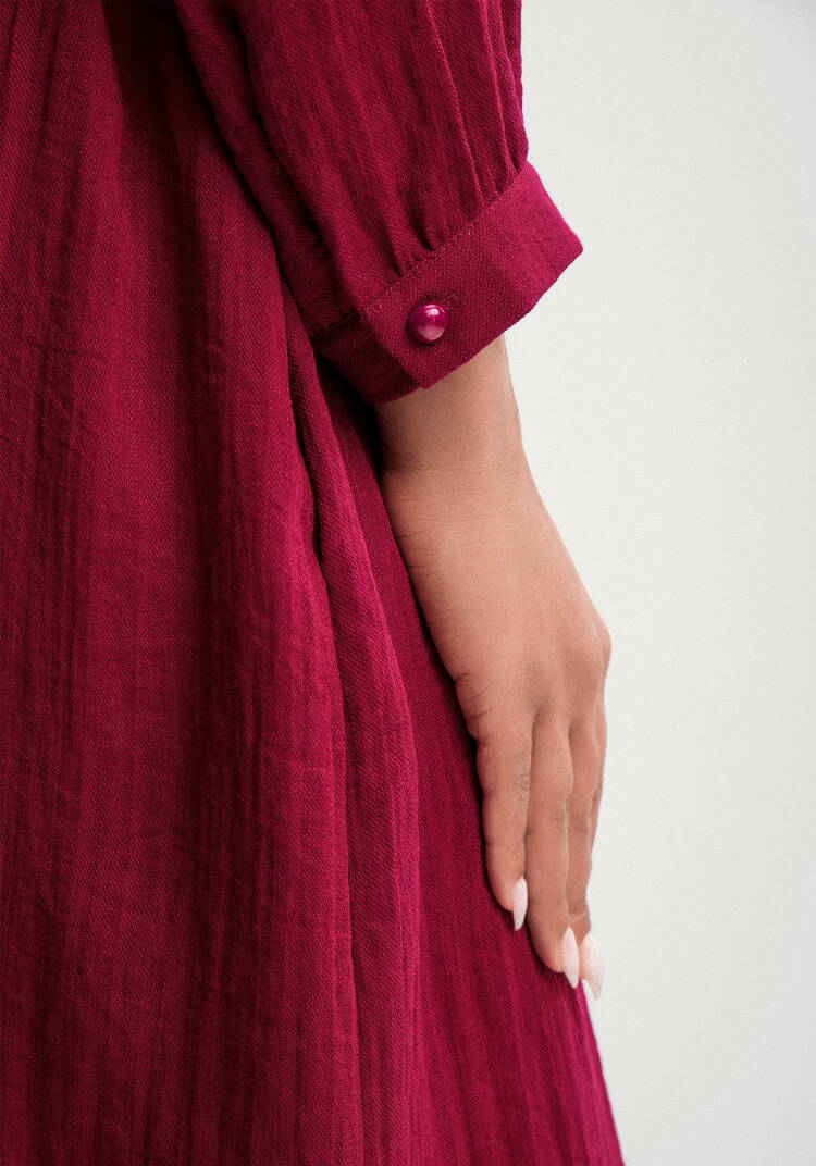 Платье с пуговицами по планке Эмили шир.  750, рис. 15