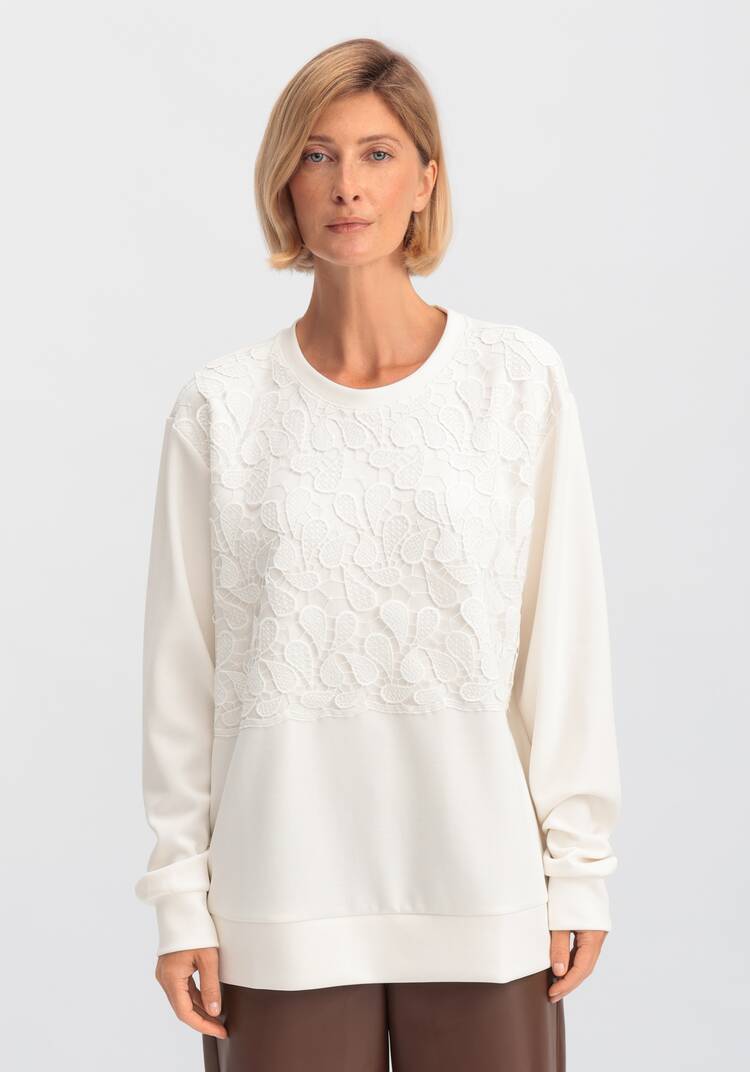 Свитшот с ажурным декором шир.  750, рис. 4