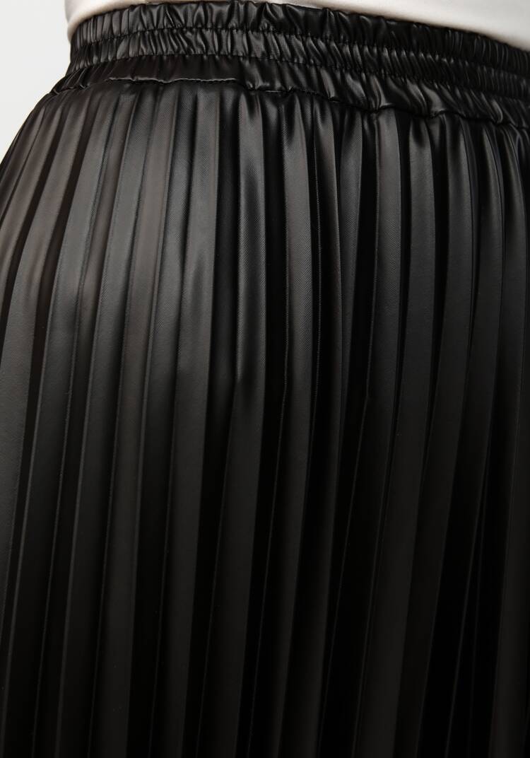 Юбка плиссированная из экокожи шир.  750, рис. 13
