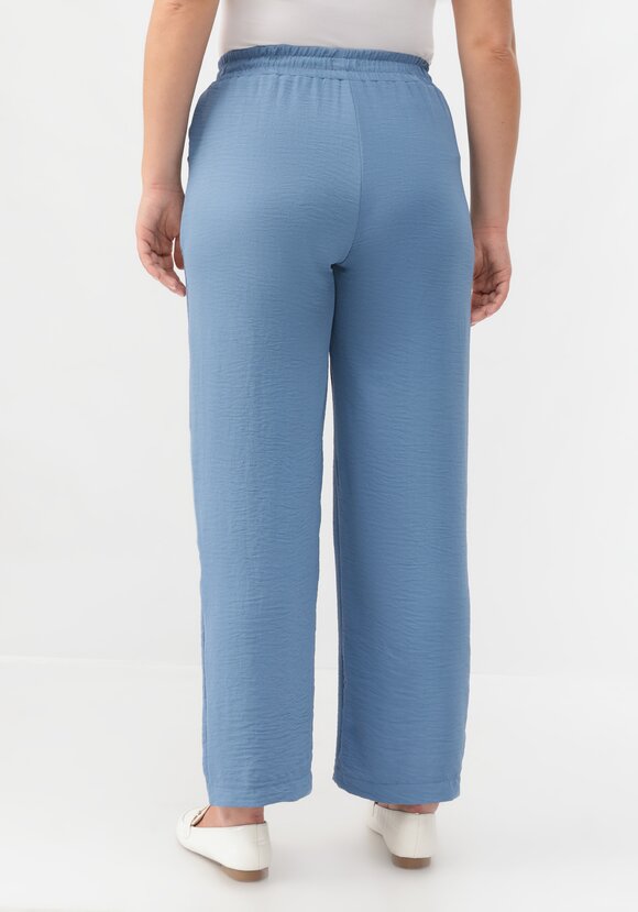 Брюки палаццо на резинке шир.  580, рис. 22