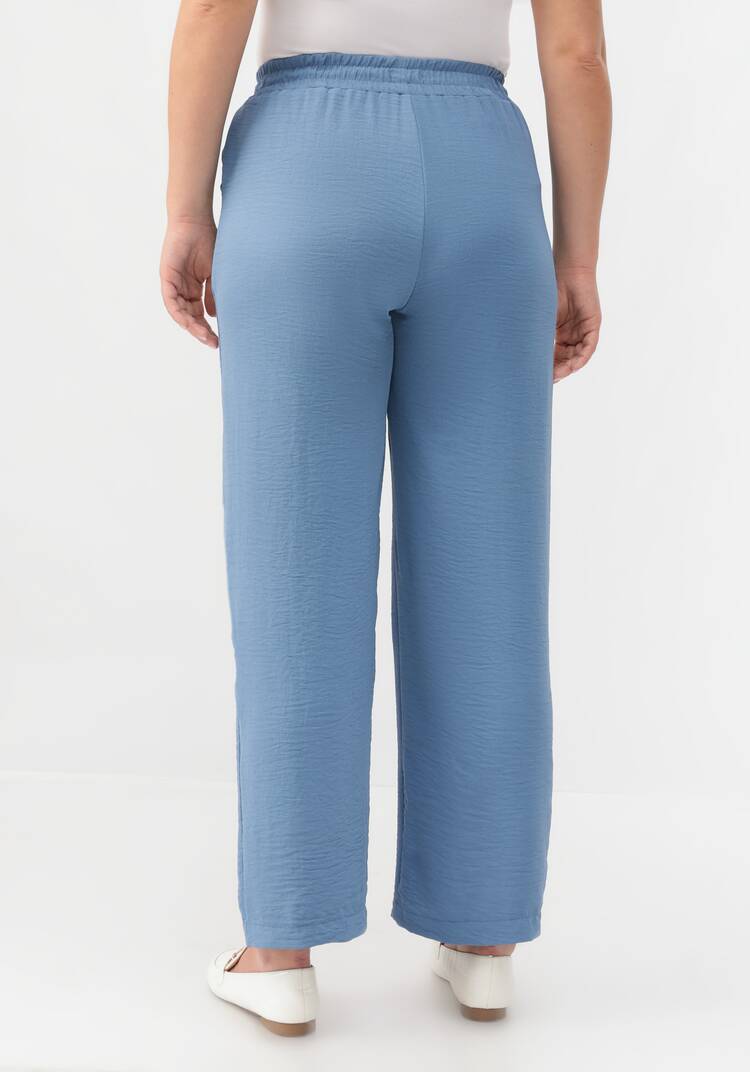 Брюки палаццо на резинке шир.  750, рис. 22