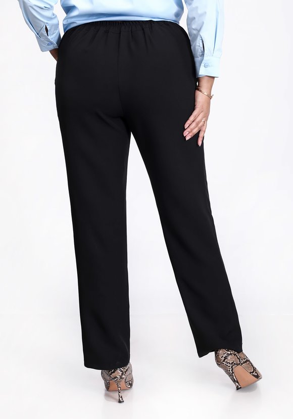 Брюки классические из костюмной ткани шир.  580, рис. 2