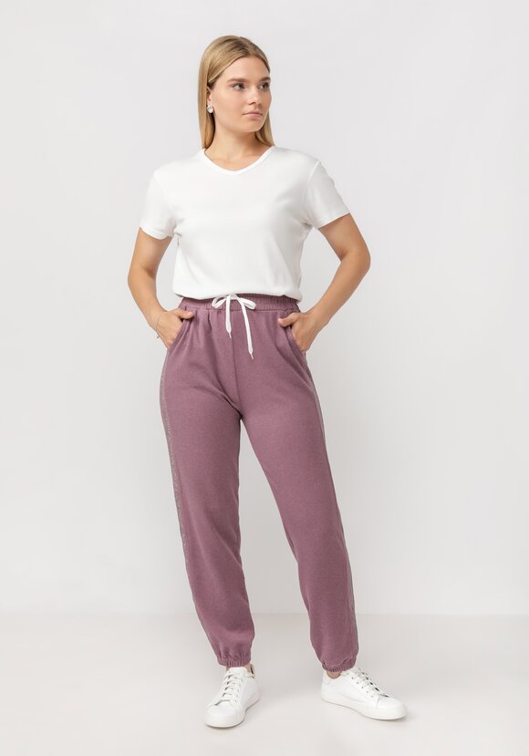 Спортивные брюки велюровые шир.  580, рис. 18