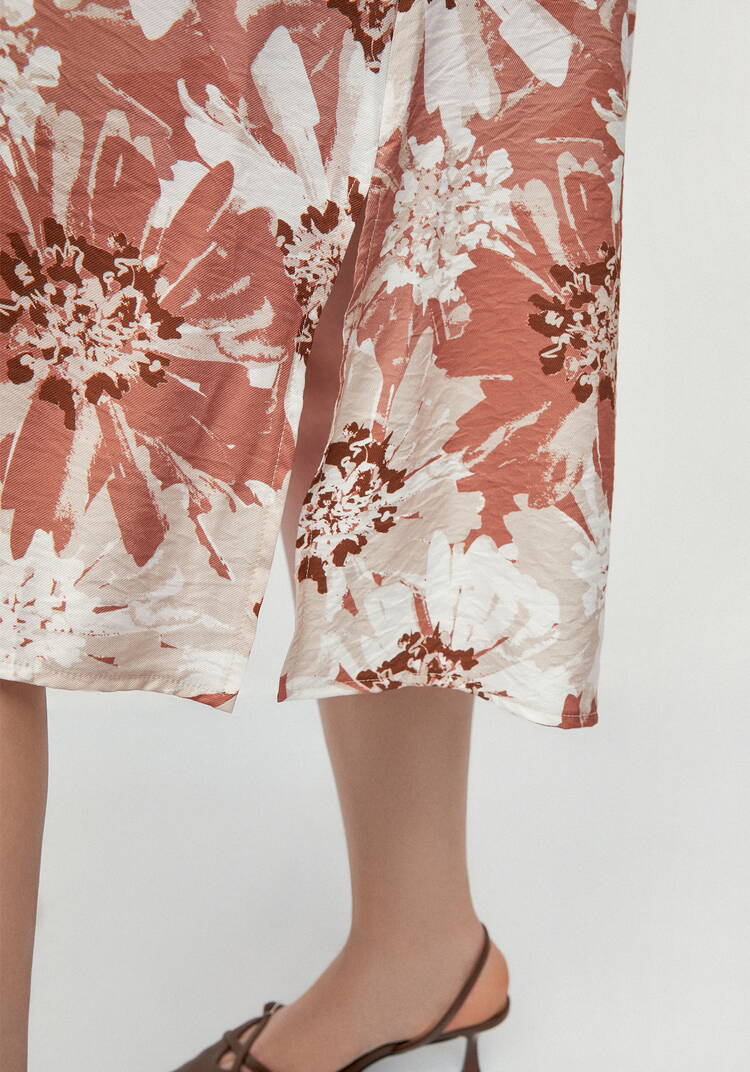 Платье-рубашка с принтом на поясе Вивьен шир.  750, рис. 7