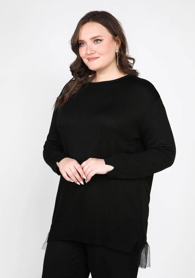 Туника с вставкой из фатина шир.  750, рис. 2