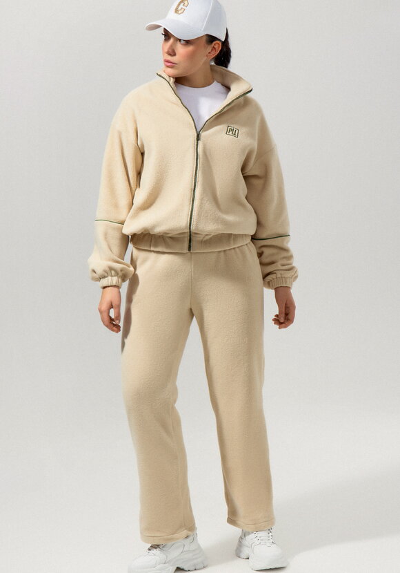 Толстовка из флиса с контрастной молнией шир.  580, рис. 1