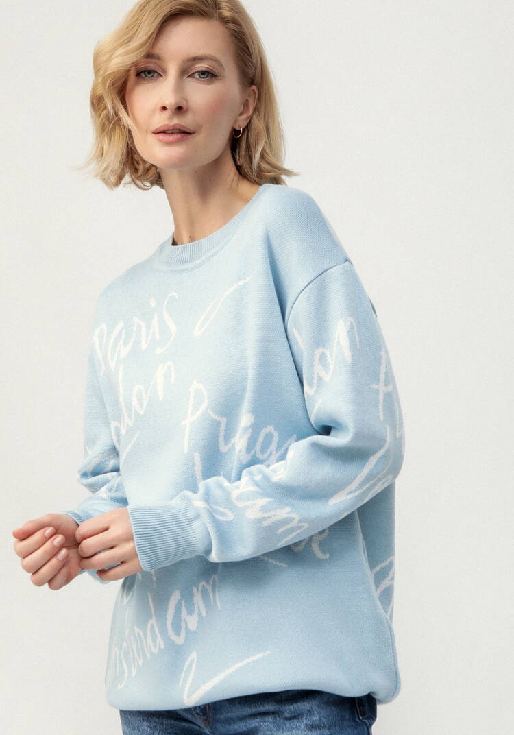 Туника с принтом леттеринг шир.  750, рис. 25