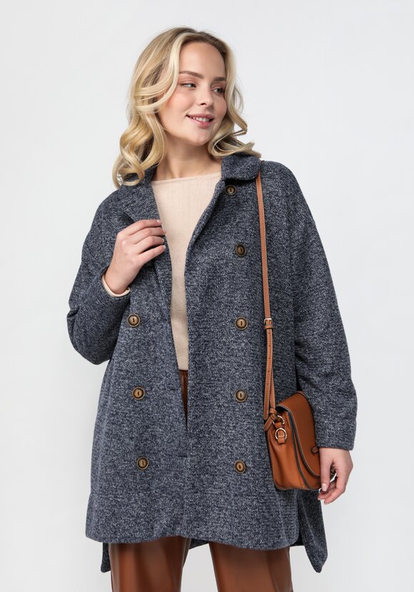 Полупальто свободного кроя шир.  580, рис. 1