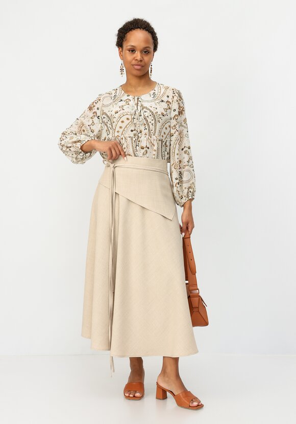 Юбка полусолнце шир.  580, рис. 7