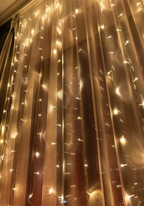 Гирлянда-занавес