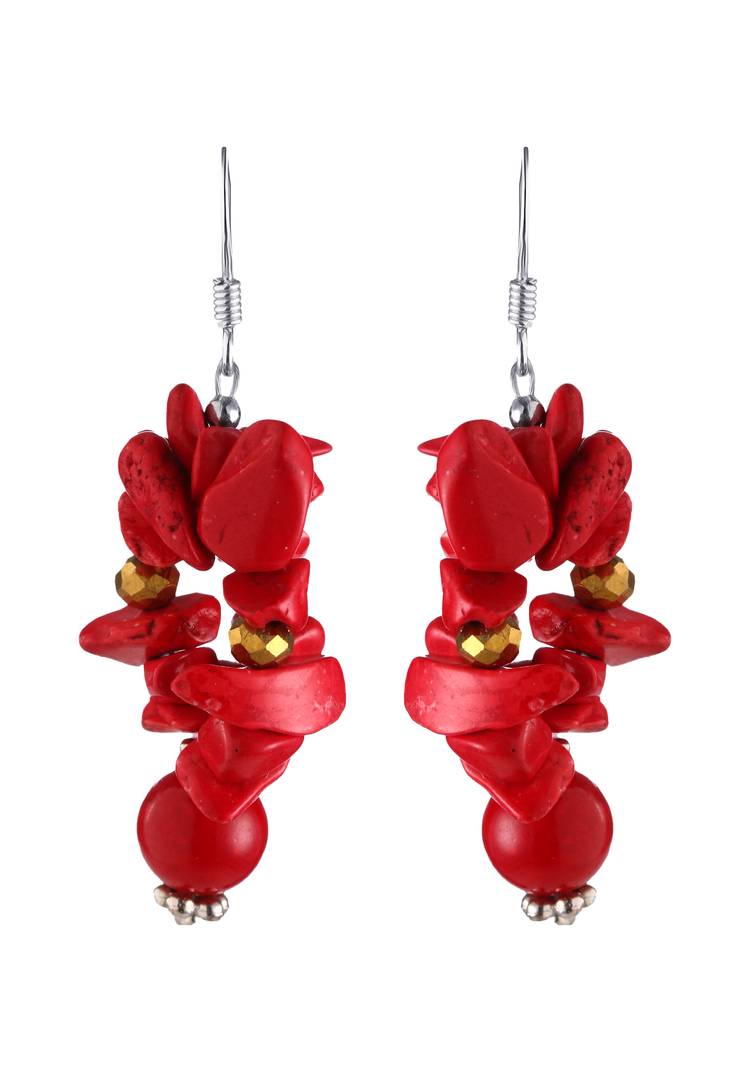 Серьги Космическое притяжение шир.  750, рис. 1