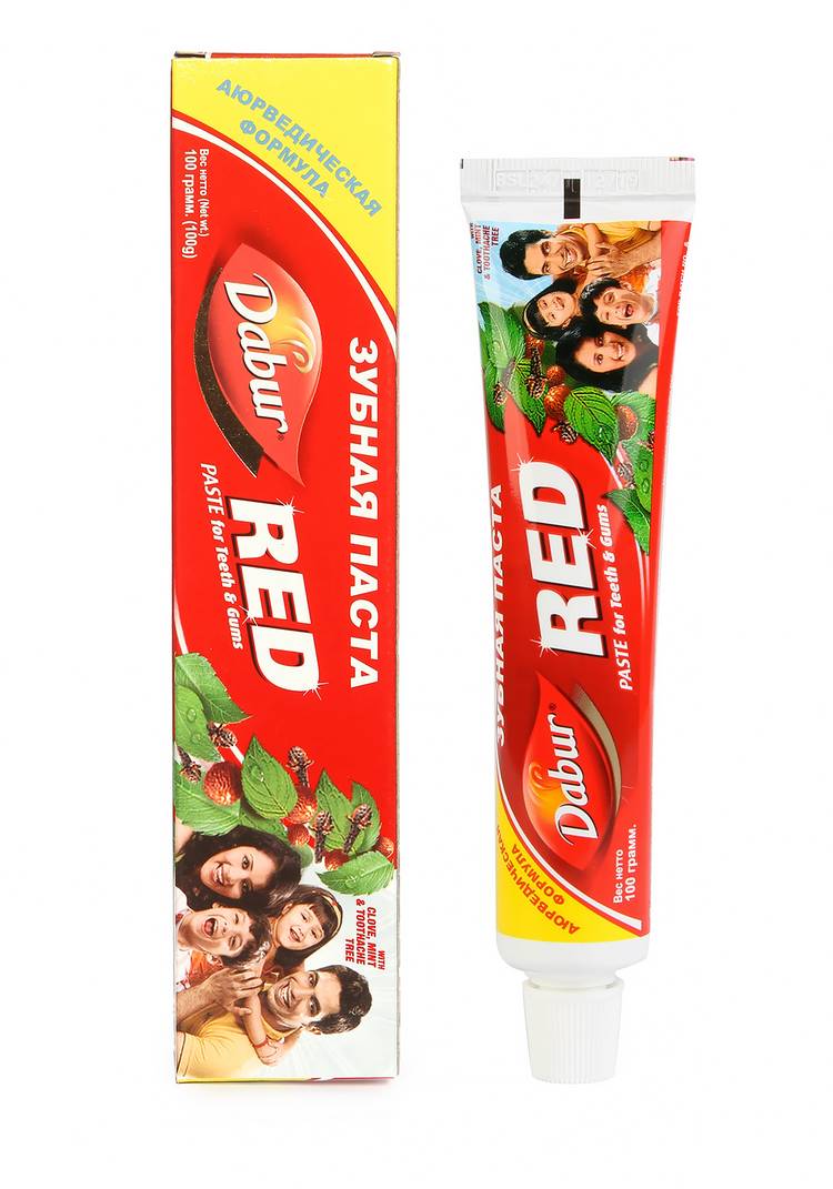 Зубная паста Dabur Red, 3 шт. шир.  750, рис. 2