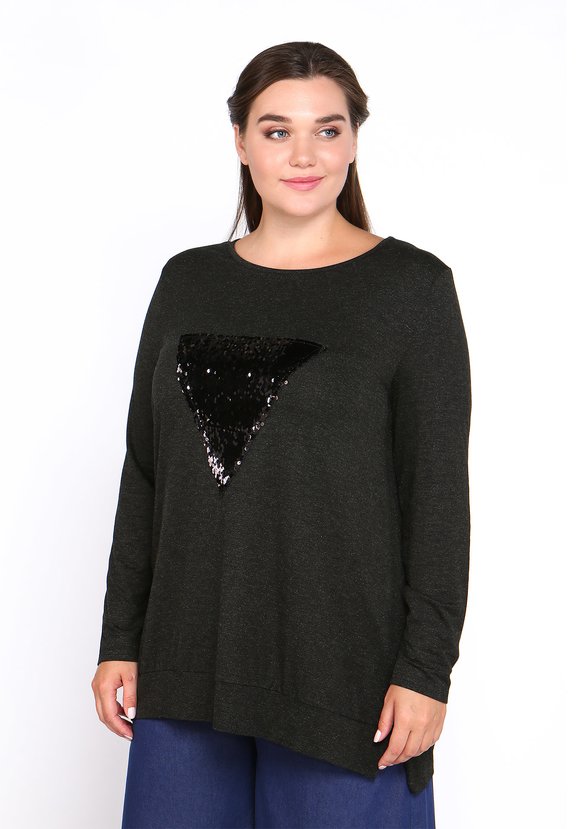 Джемпер Блестящая Искра шир.  580, рис. 2