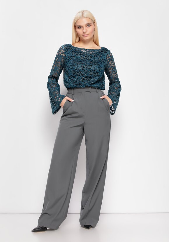 Блуза из гипюра с майкой шир.  580, рис. 16