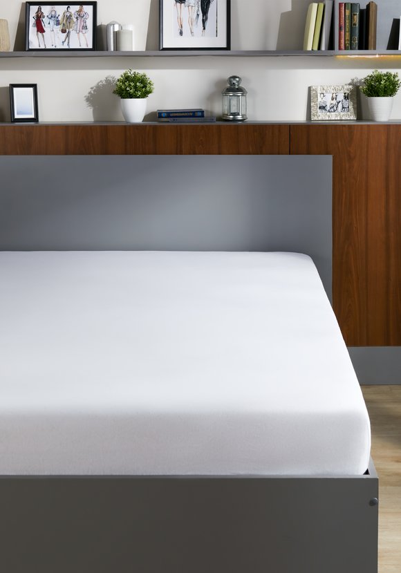 Простыня трикотажная на резинке Гладь шир.  580, рис. 1