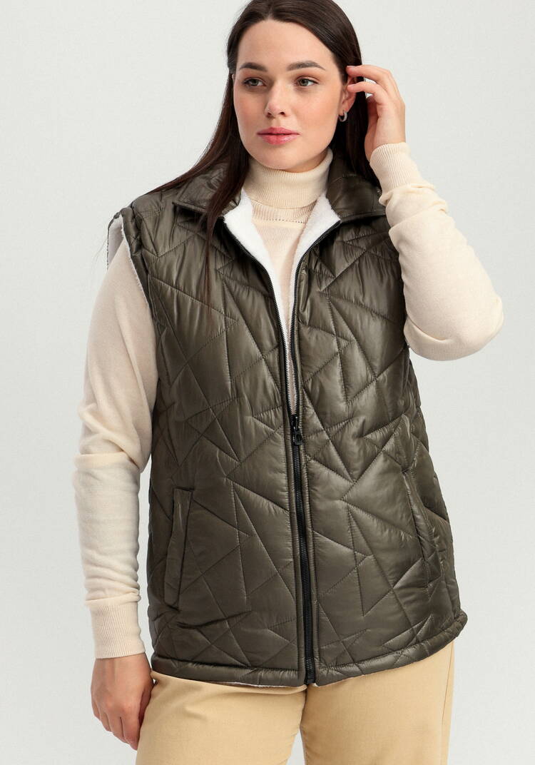 Жилет двусторонний стеганый шир.  750, рис. 18