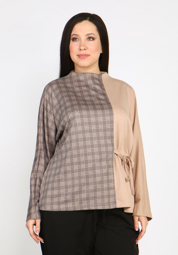 Джемпер комбинированный шир.  580, рис. 2