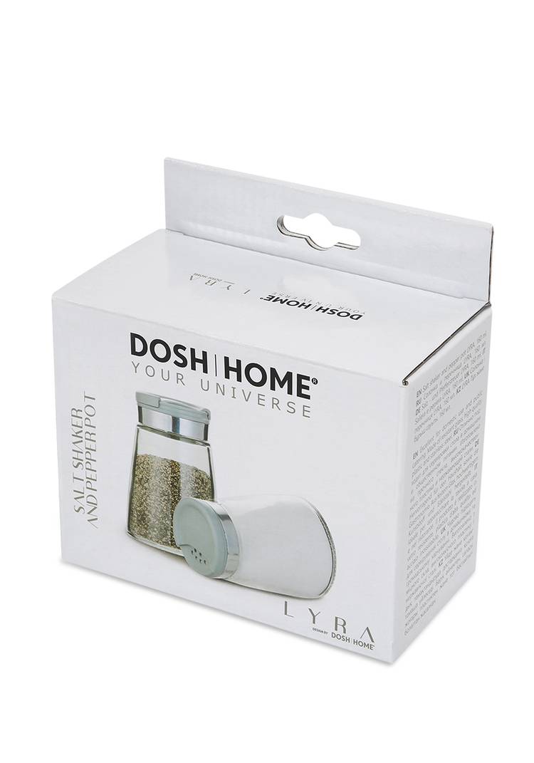 DOSH HOME Солонка и перечница LYRA, 160мл шир.  750, рис. 2