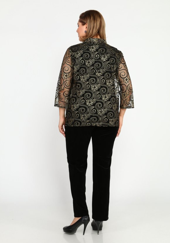 Костюм с накидкой шир.  580, рис. 3