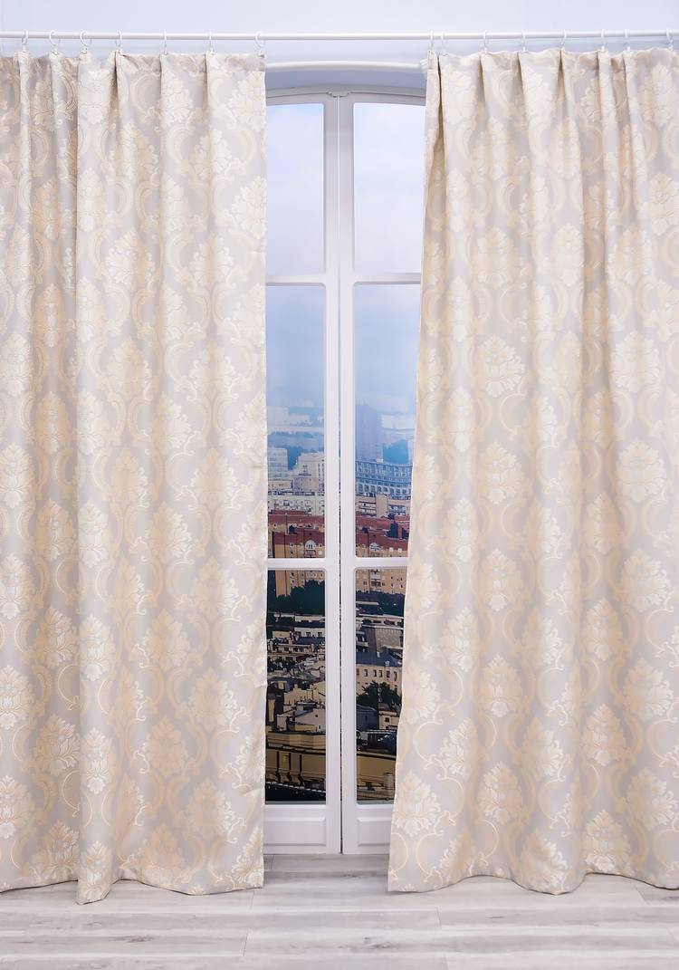 Комплект портьер из жаккарда Марго шир.  750, рис. 5