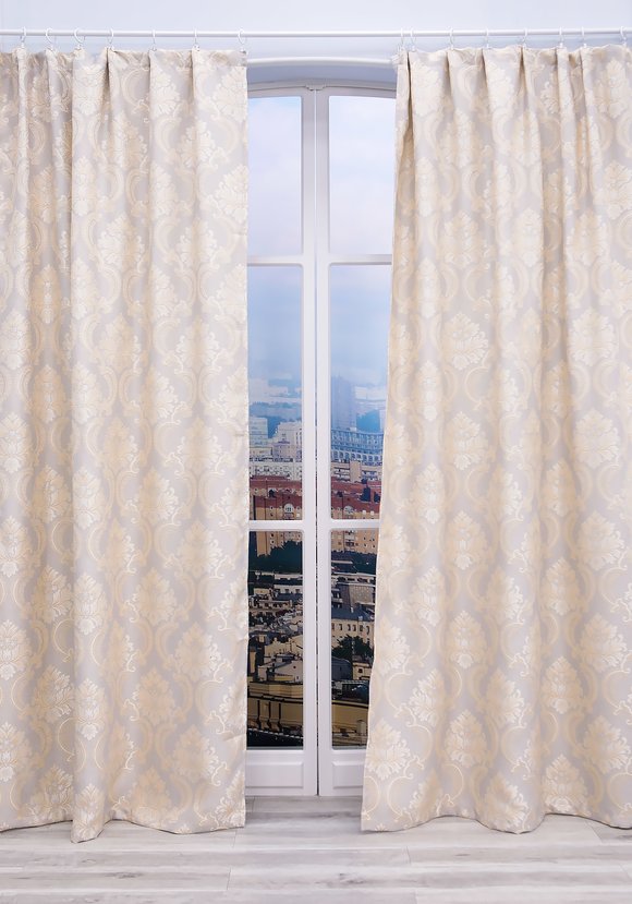 Комплект портьер из жаккарда Марго шир.  580, рис. 5