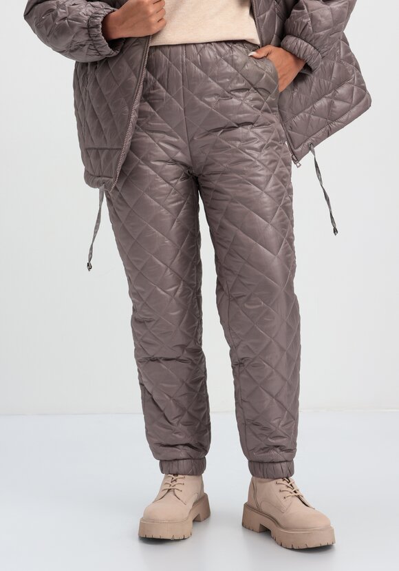 Брюки стёганые утеплённые шир.  580, рис. 17