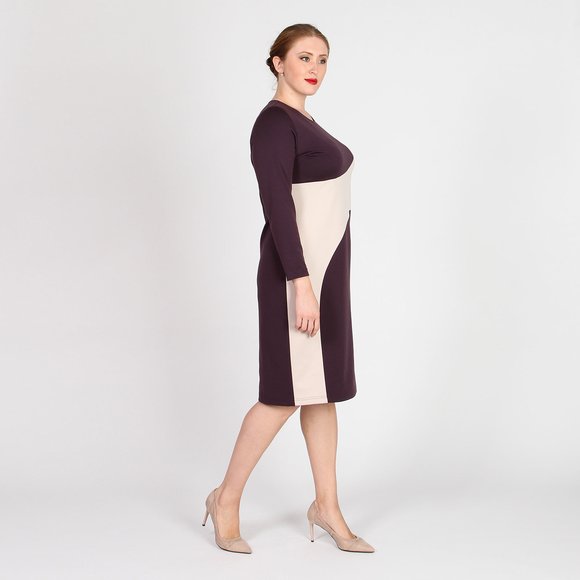 Платье-футляр с длинным рукавом шир.  580, рис. 2