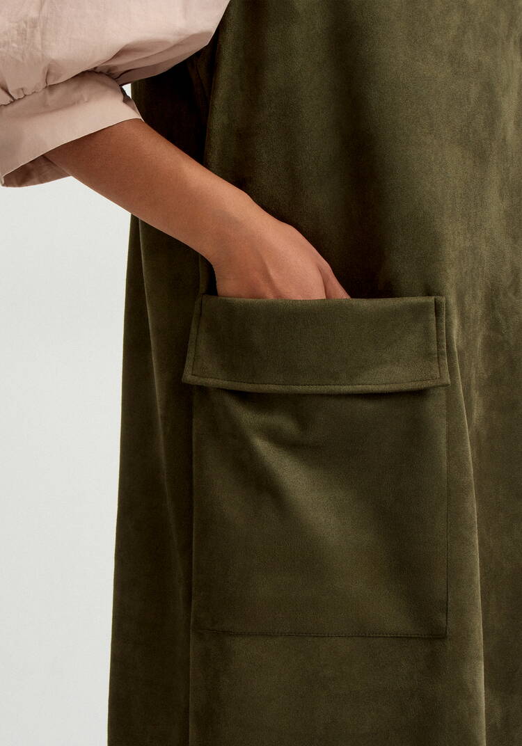 Сарафан с имитацией застёжки шир.  750, рис. 29