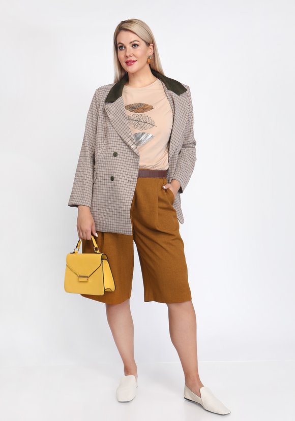 Бермуды с мягкими складками шир.  580, рис. 17