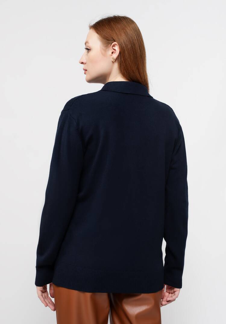 Джемпер-поло Алетта шир.  750, рис. 38