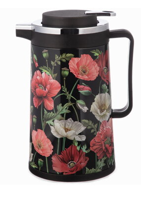 Термос со стеклянной колбой Маки