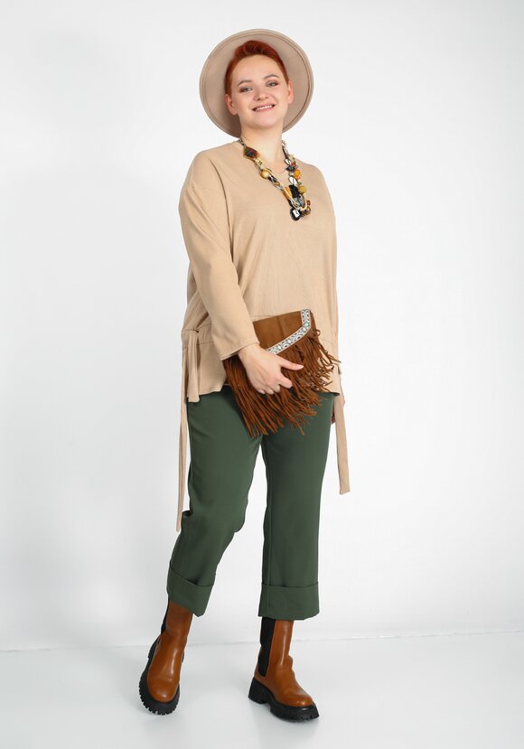 Туника с завязками по бокам шир.  580, рис. 6