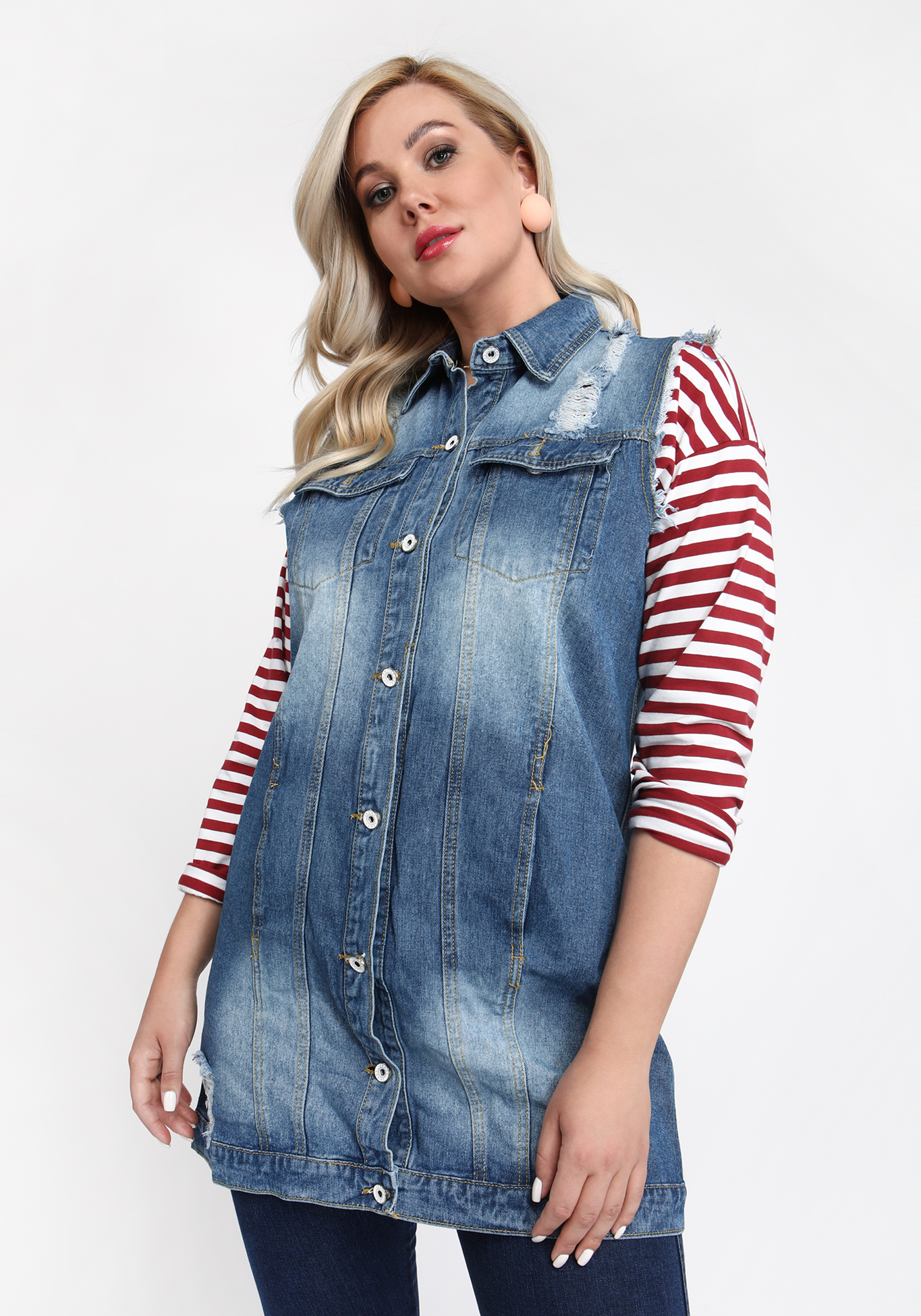 

Жакет "Душевный вечер", Синий