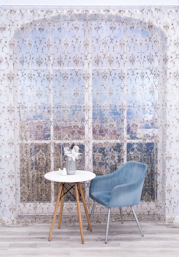 Тюль- органза Версалина шир.  580, рис. 7