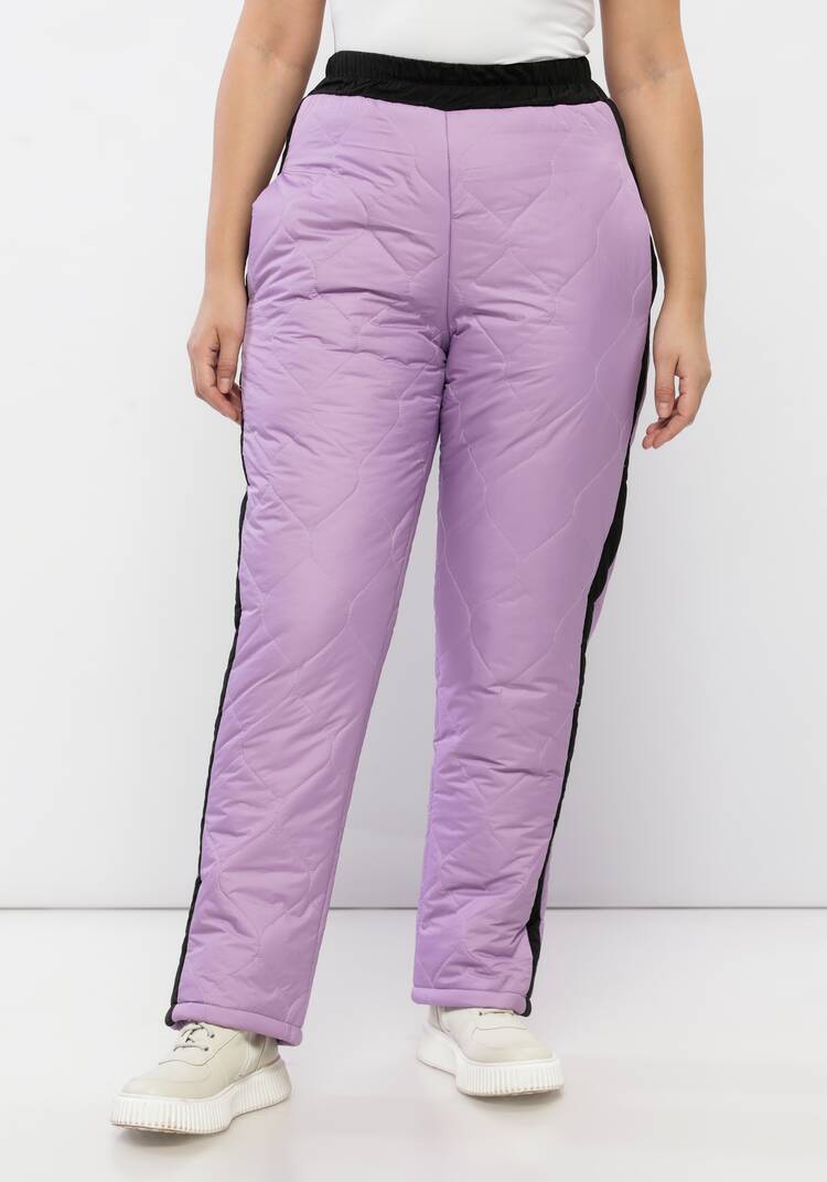 Брюки утепленные с лампасами шир.  750, рис. 16