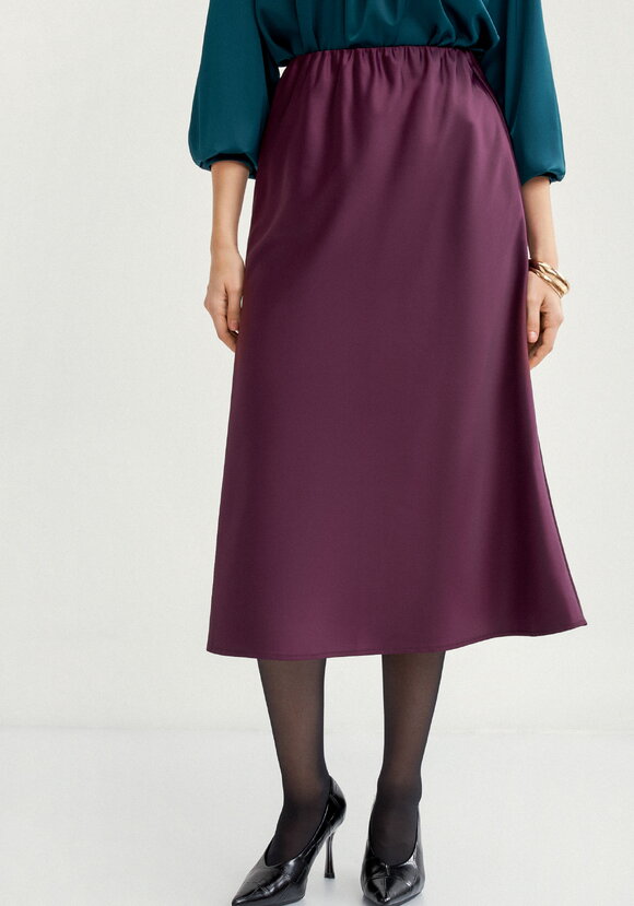 Юбка с резинкой в поясе cвободная шир.  580, рис. 10