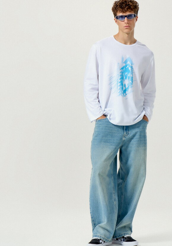 Комплект мужских лонгсливов с принтом шир.  580, рис. 9