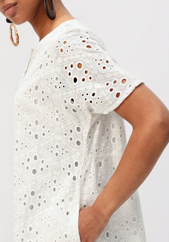 Платье ажурное с воланом шир.  580, рис. 14