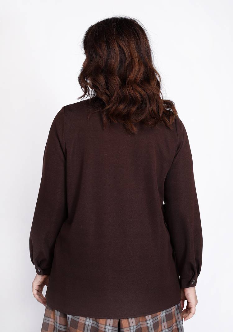 Рубашка свободного кроя с планкой шир.  750, рис. 10