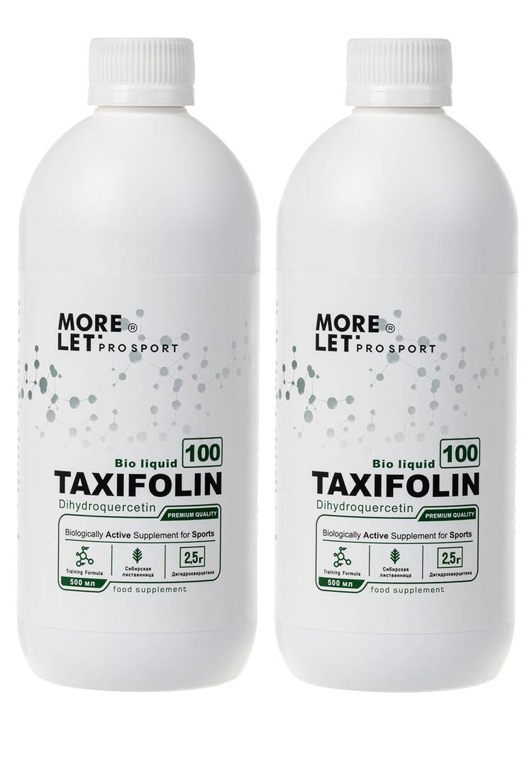 Напиток для сосудов Таксифолин, 2 шт. шир.  750, рис. 1