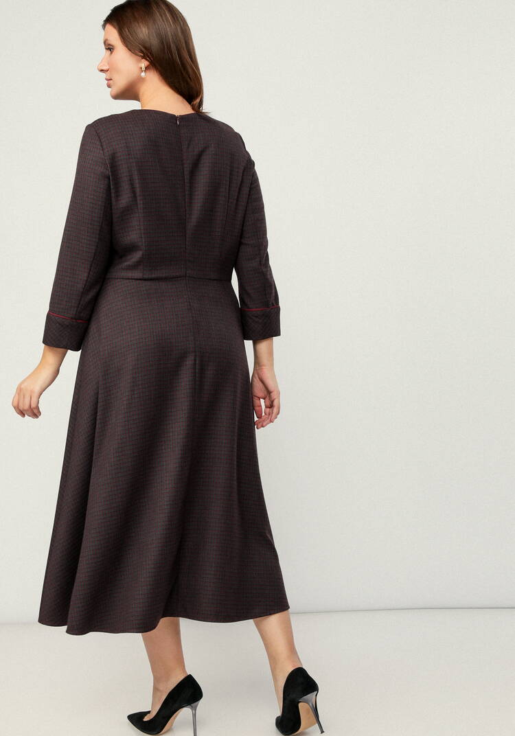 Платье-миди с кантом шир.  750, рис. 3