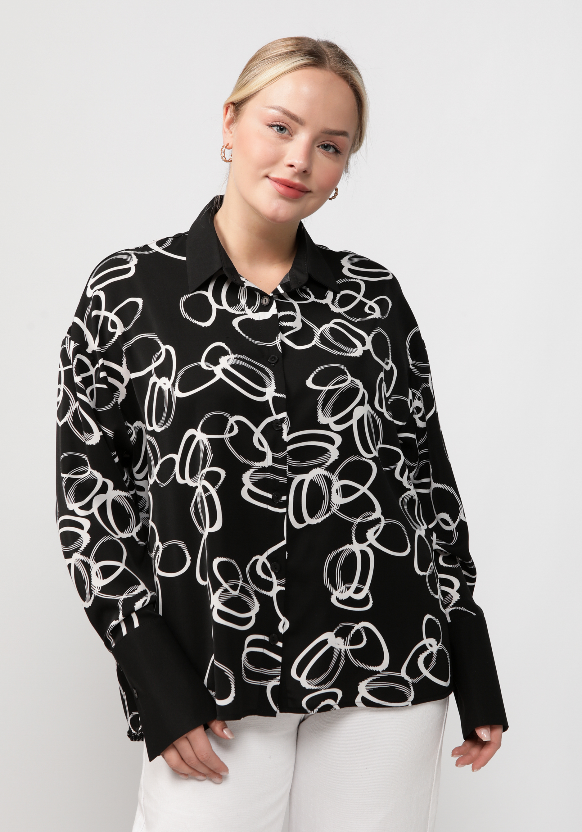 Блуза комбинированная со спущенным рукавом блуза комбинированная с принтом пэйсли