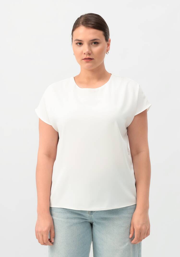 Блуза Клементина шир.  750, рис. 9