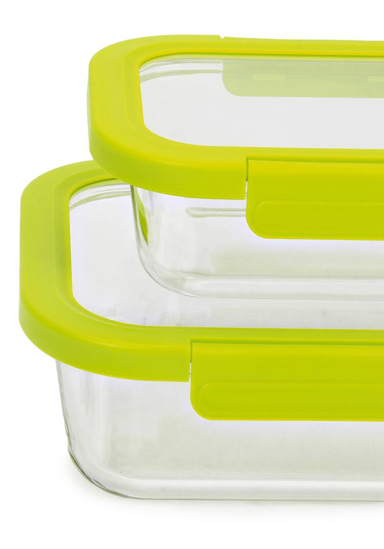 Набор стеклянных контейнеров с крышками, 4шт. шир.  750, рис. 14