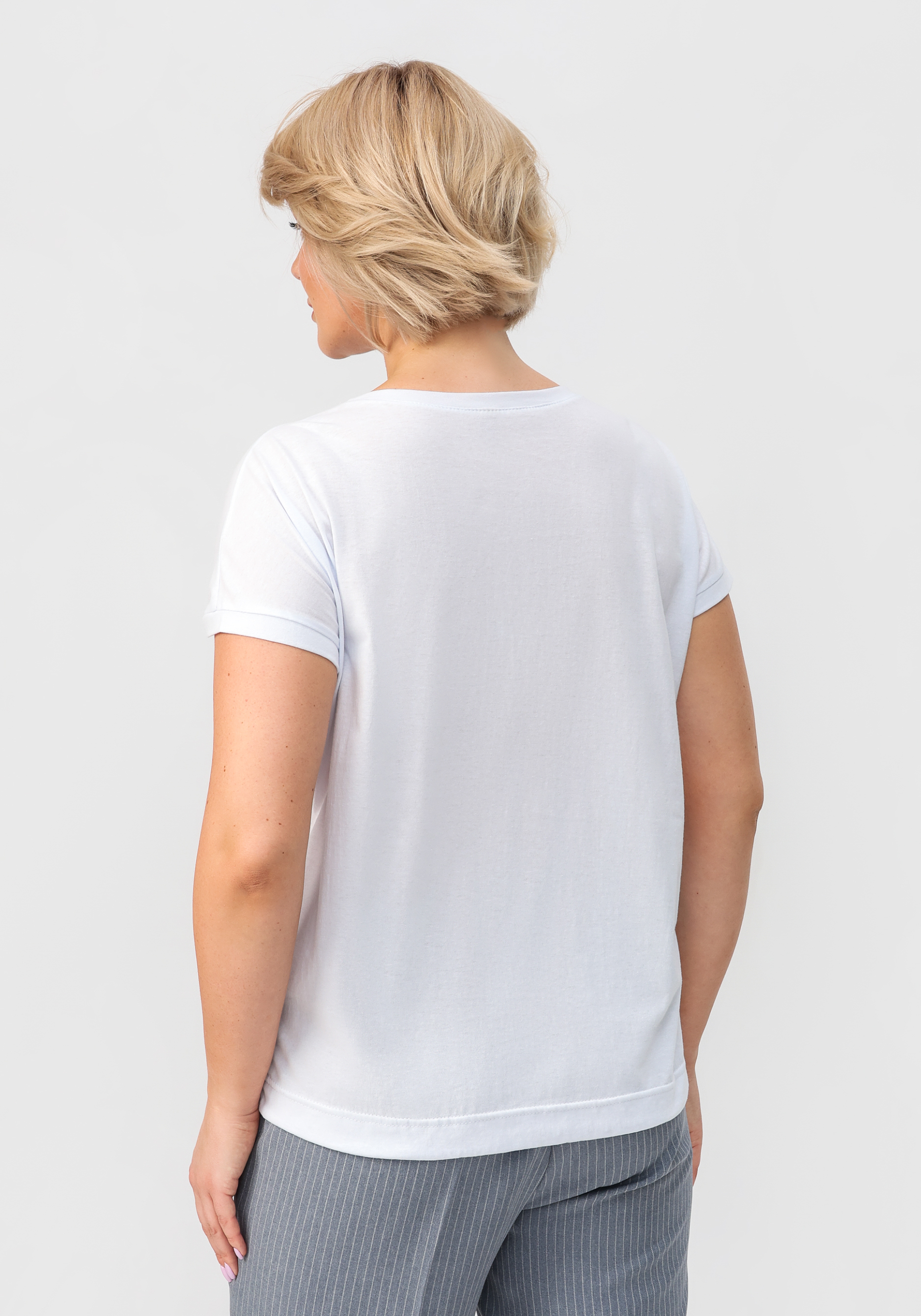 Блуза с цветочным принтом и кулиской по низу People In Trend, размер 50 - фото 3