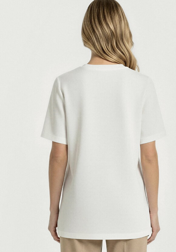 Блуза с принтом из льна шир.  580, рис. 19